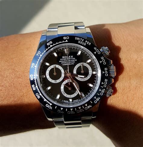 daytona black on wrist|rolex daytona watches.